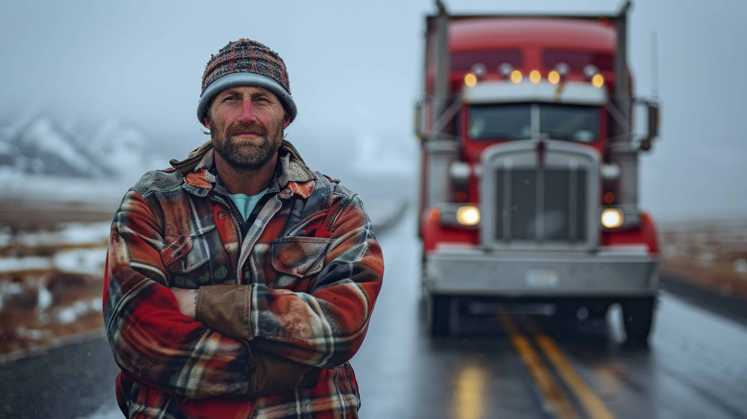 Canadian Truck Driver Hauling Dangerous Goods